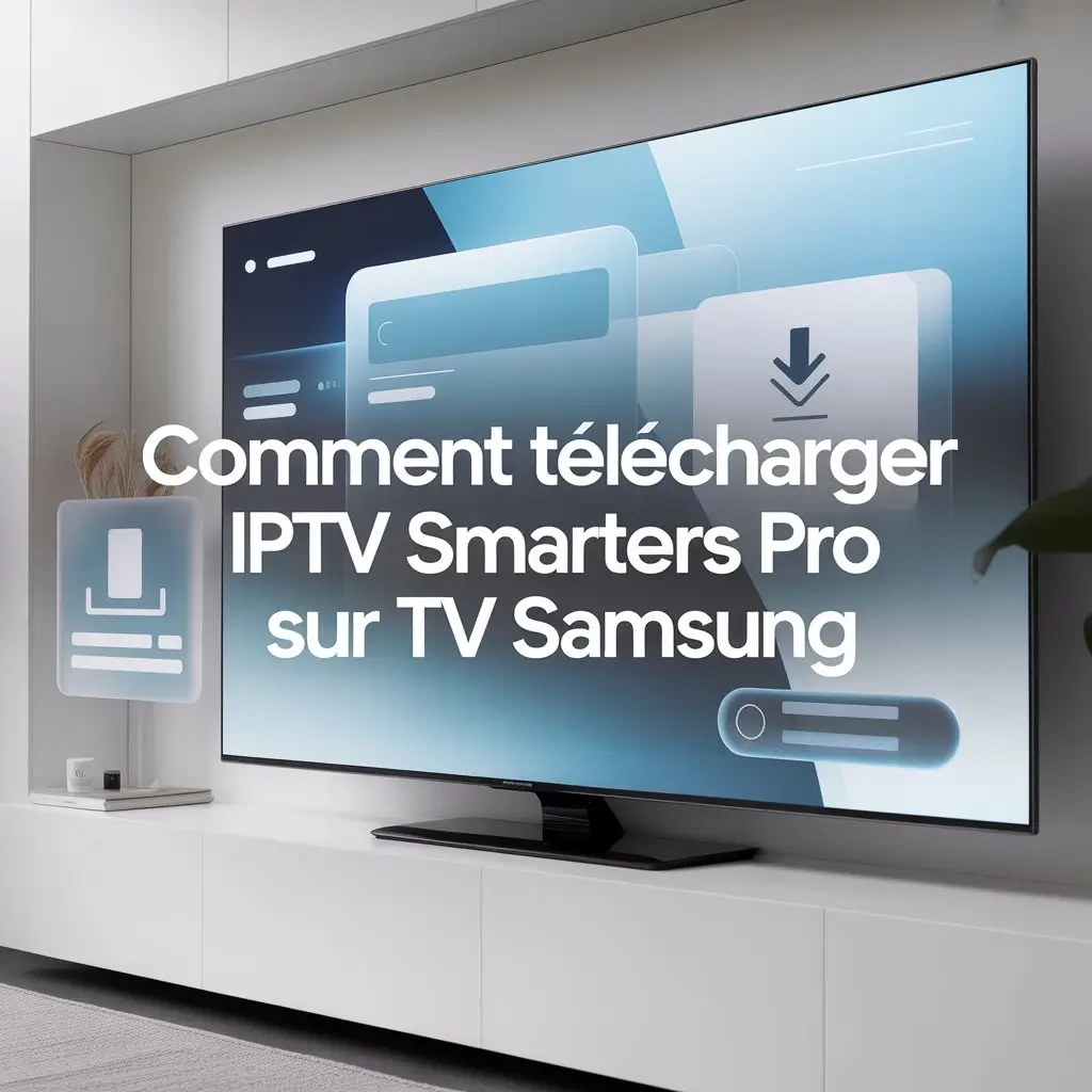 comment télécharger iptv smarters pro sur tv samsung